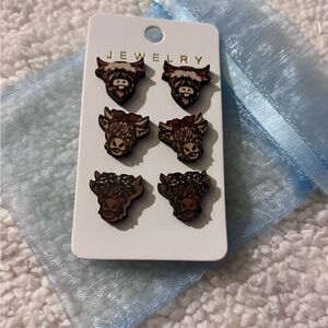 Udderly Gorgeous Highland Cow Earrings